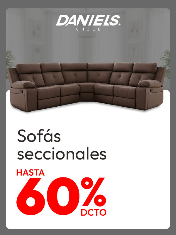 Seccionales hasta 60%