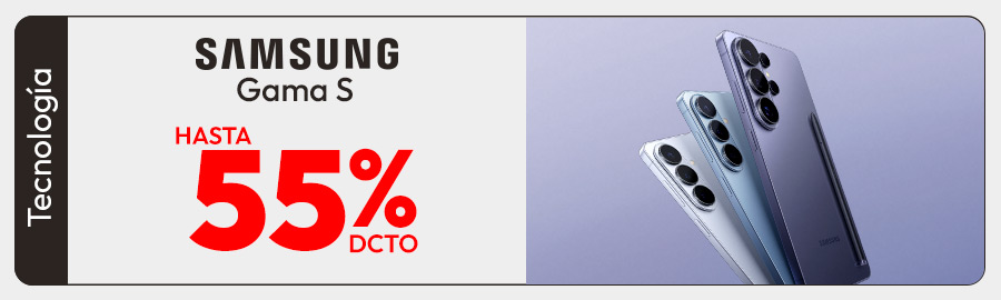 Samsung hasta 55% dcto