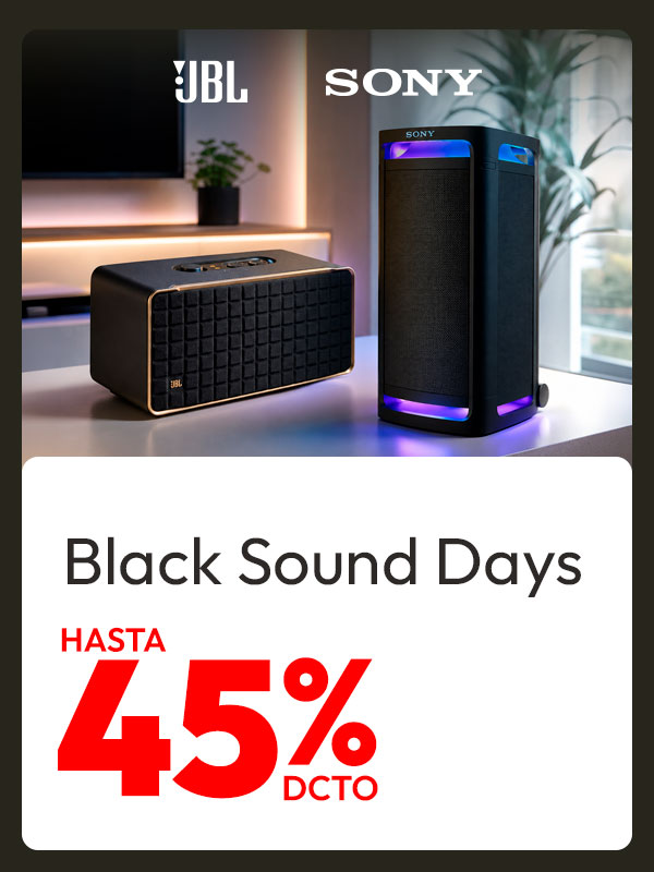 Black Sound Days hasta 45% descuento
