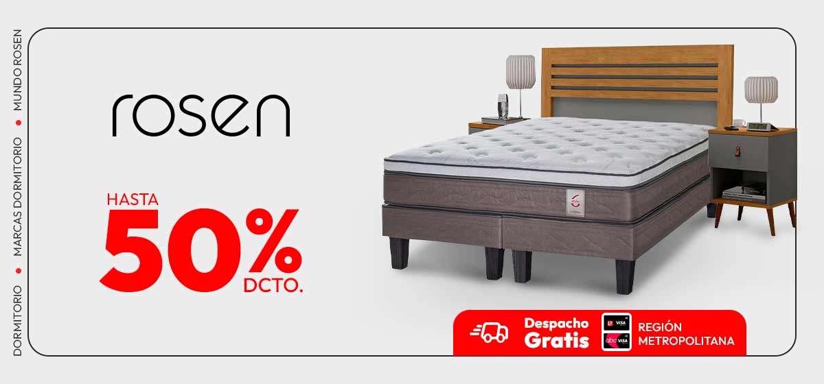 Rosen hasta 50% descuento DG RM TLP