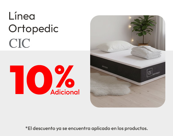 CIC Línea Ortopedic 10% adicional