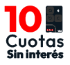 10 Cuotas sin interés