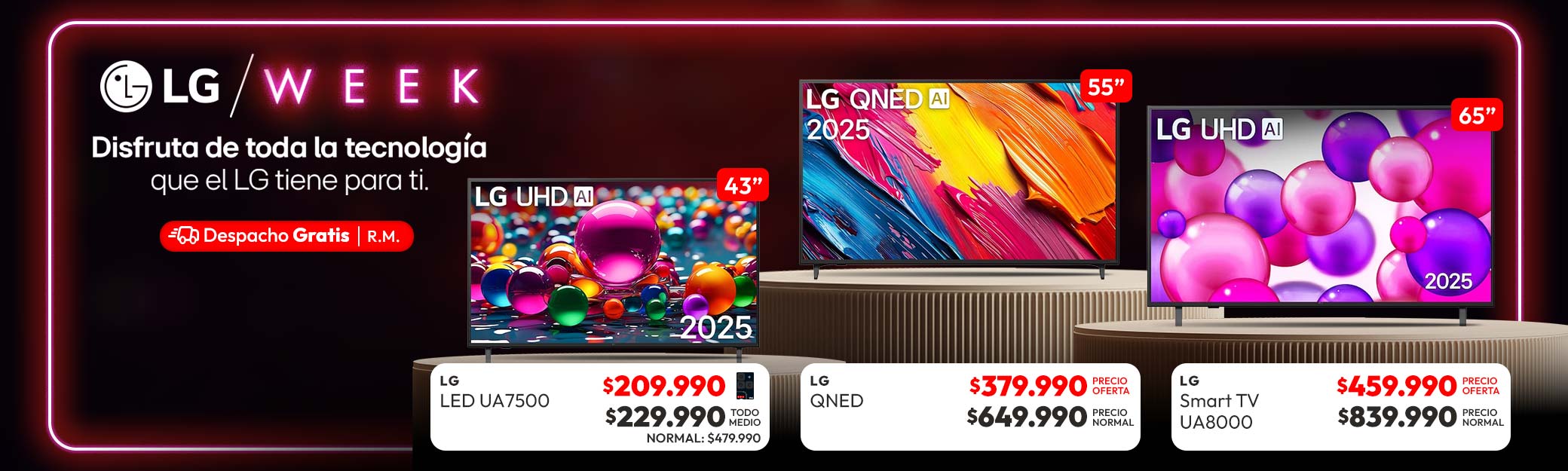 LG Cross TV & LB
