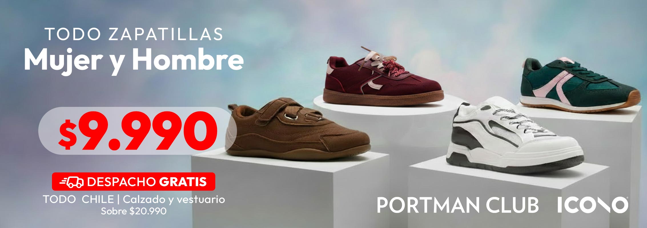 Zapatillas $9.990