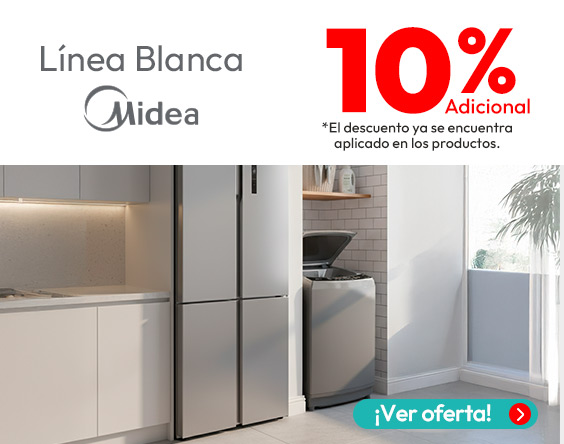 Todo midea 10% de dcto LB