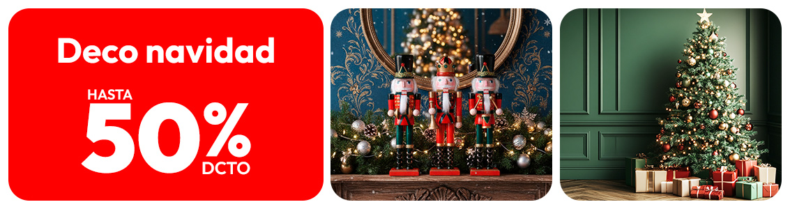 Deco Navidad hasta 50%