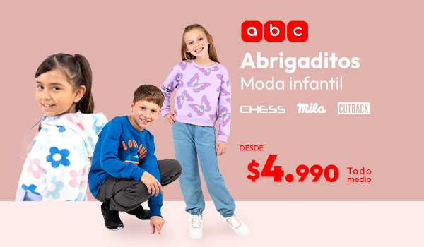 Moda Infantil desde 4990