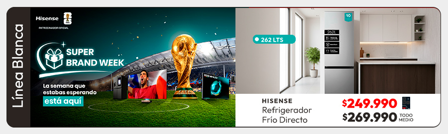 Hisense linea blanca