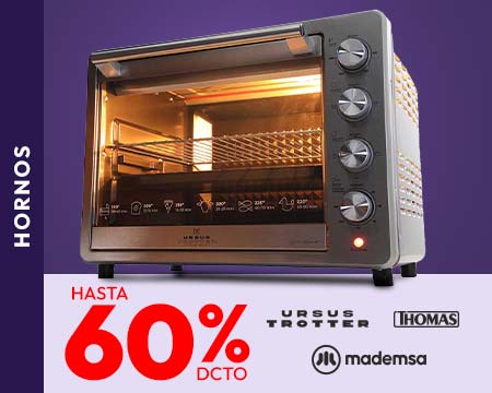 Hornos hasta 60% dcto