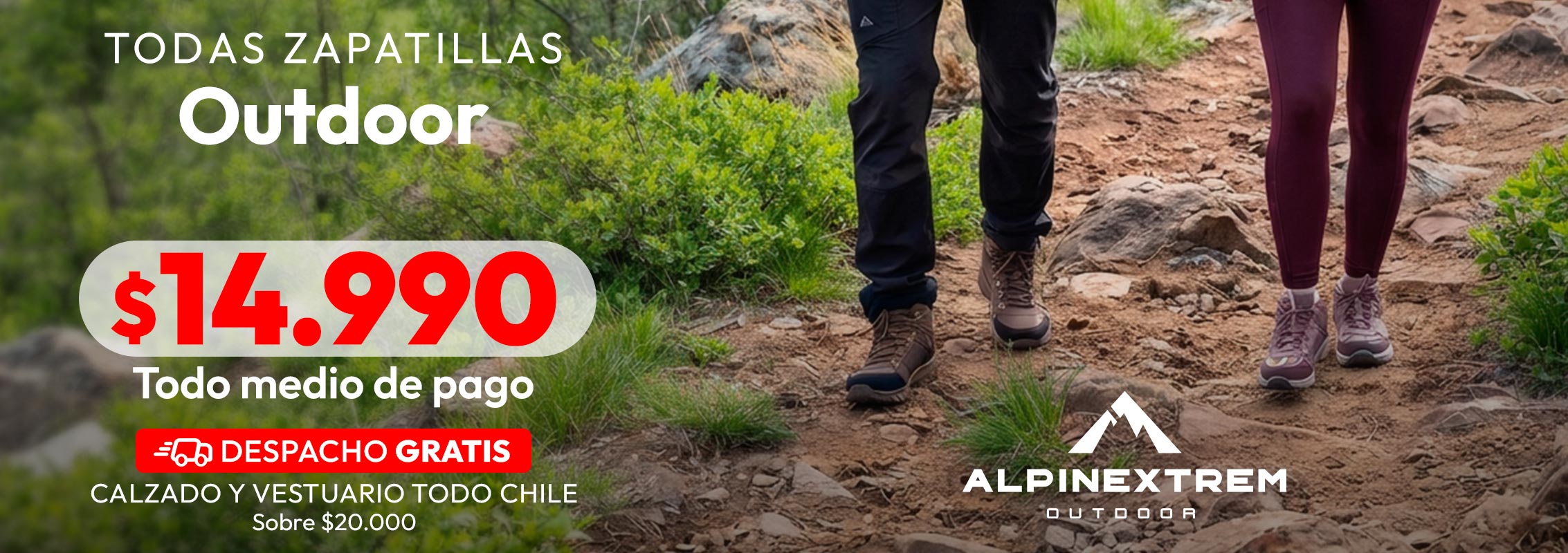 Zapatos outdoor