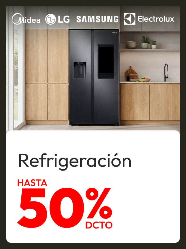 Refrigeración hasta 50% de dcto