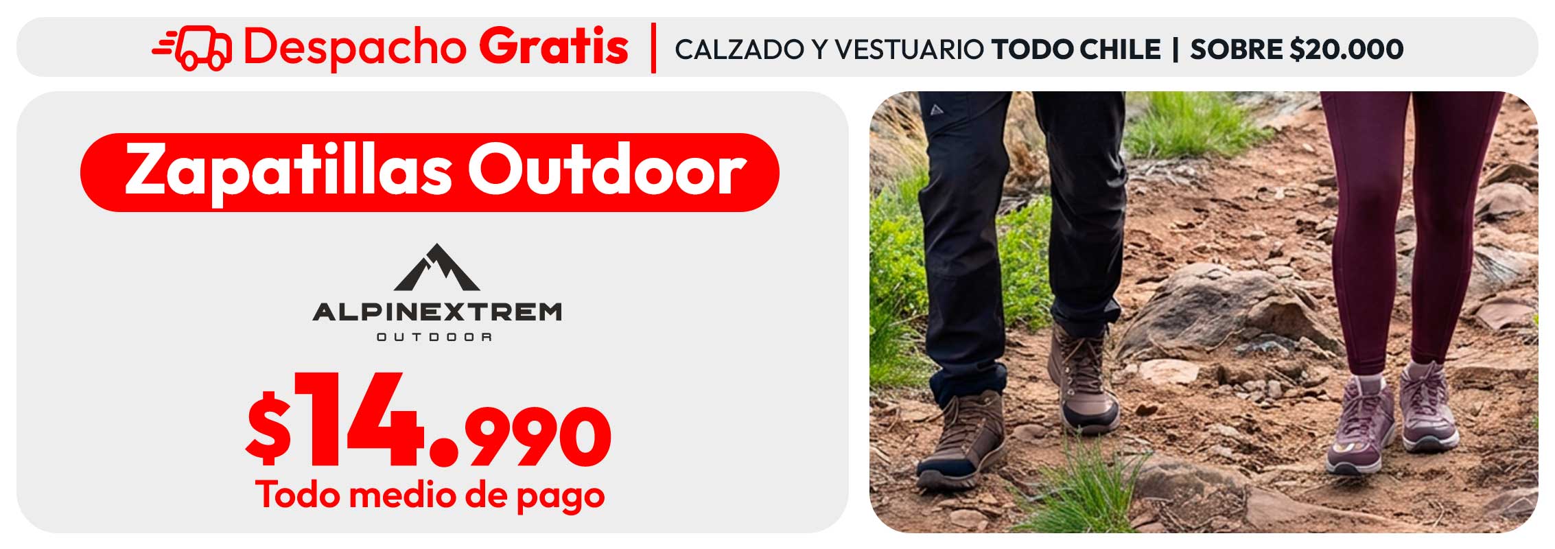 Zapatos outdoor
