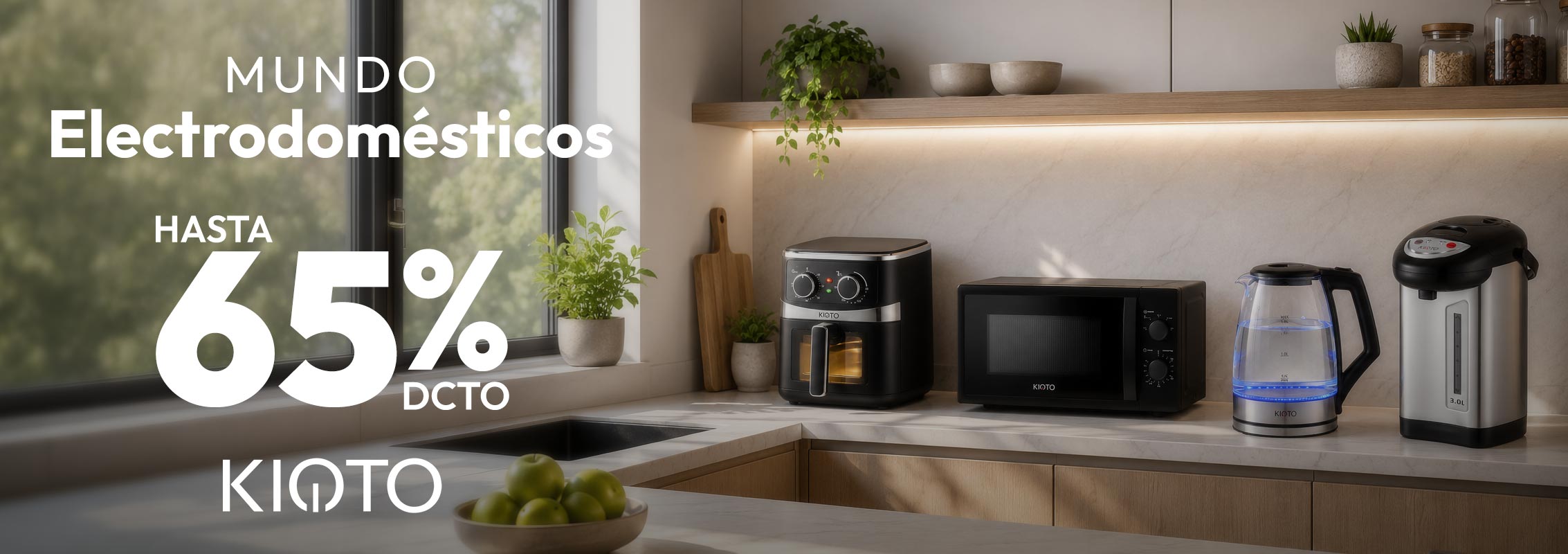 Mundo kioto electrodomésticos hasta 65% de dcto