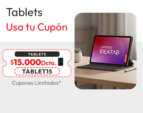 Tablets cupones TLP
