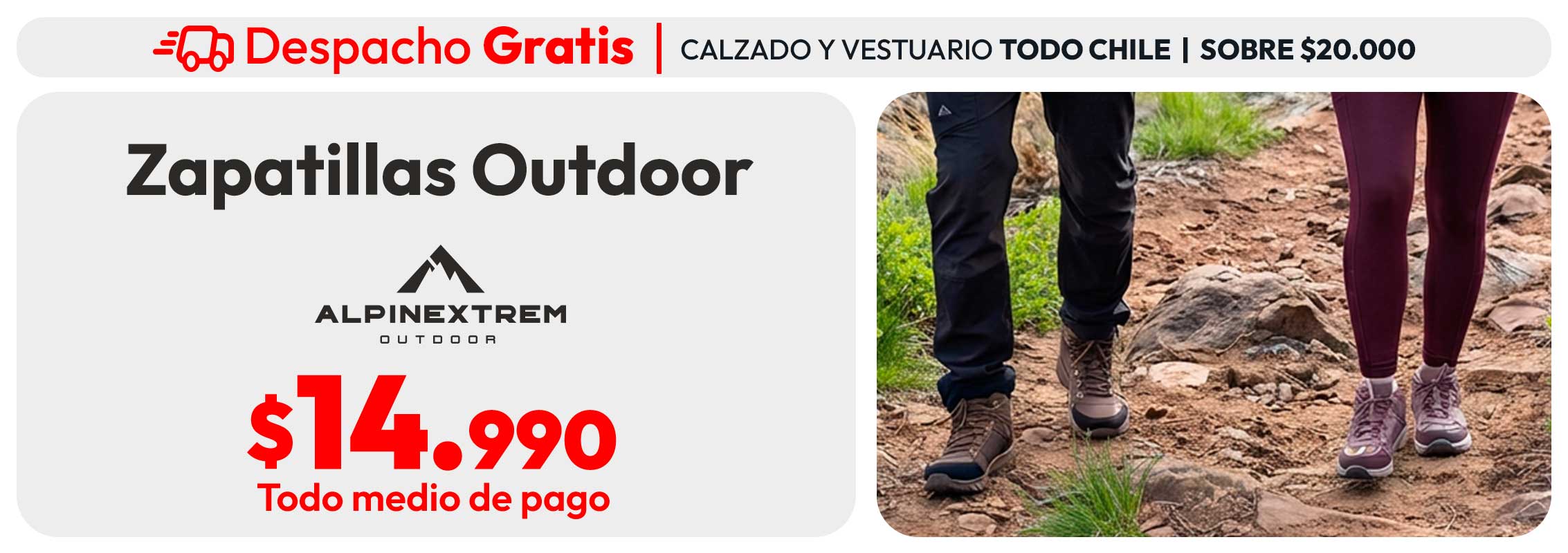 Zapatos outdoor