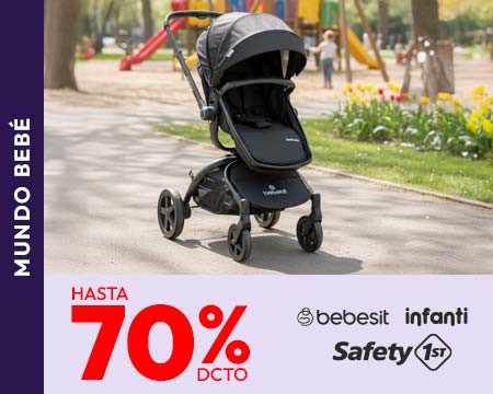 Mundo bebe hasta 70% dcto