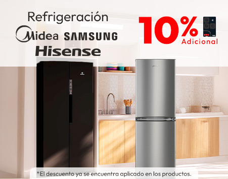 10% adicional TLP refri en productos seleccionados