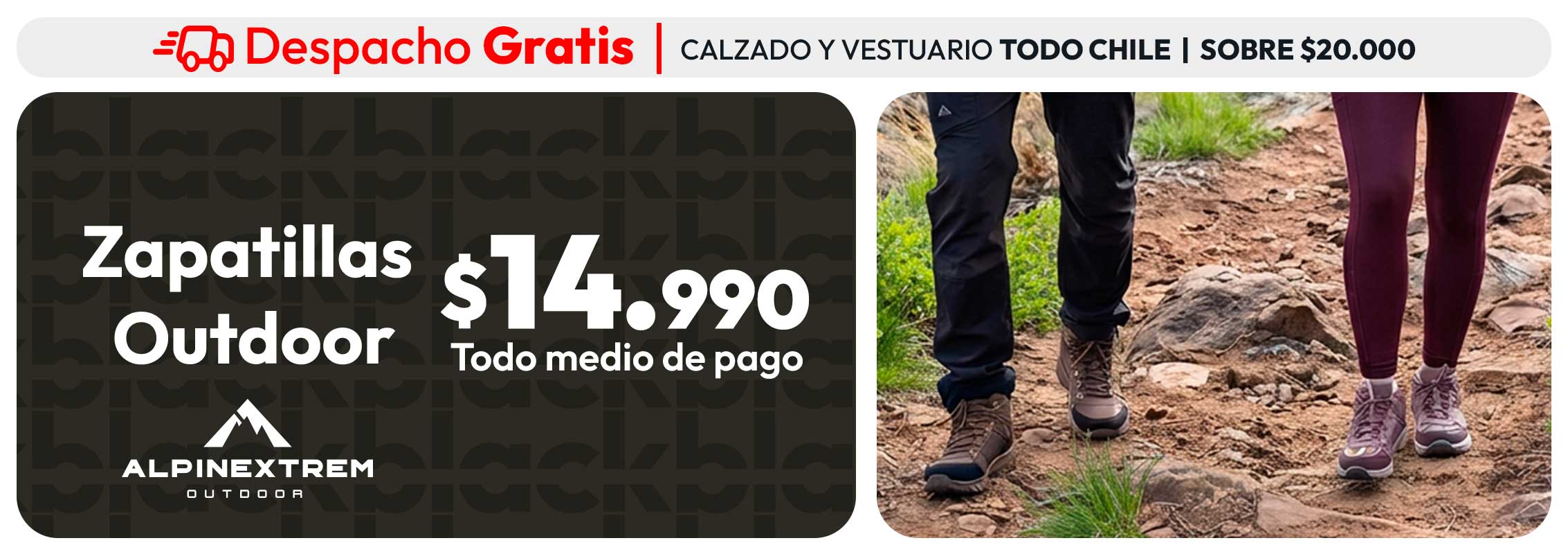 Zapatos outdoor