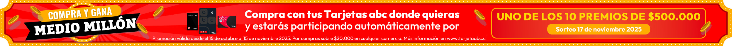 Concurso medio milón con abc