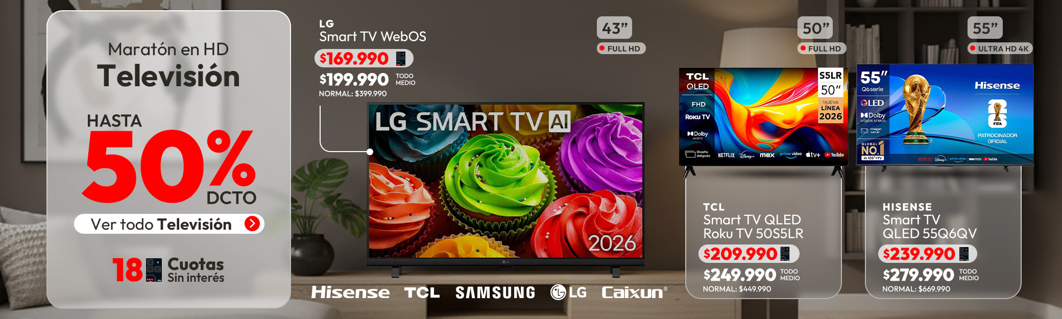 Televisores