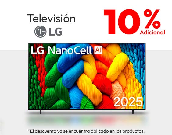 LG 10% tecno