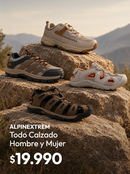 Todo Calzado Alpinextrem Hombre y Mujer $19990