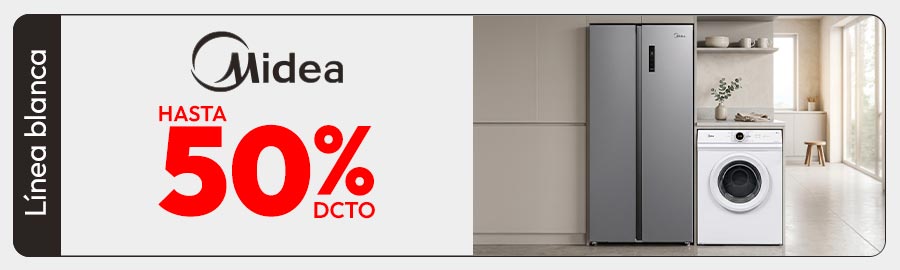 Midea Lb hasta 50% dcto