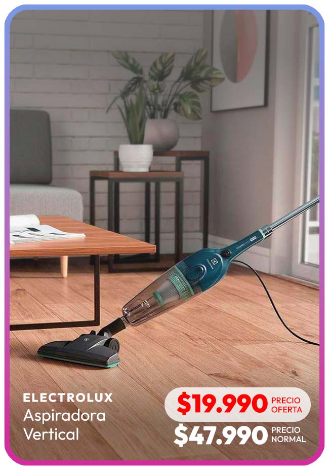 Aspirado hasta 55% de dcto