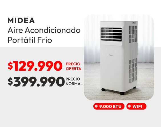 Aire acondicionado midea