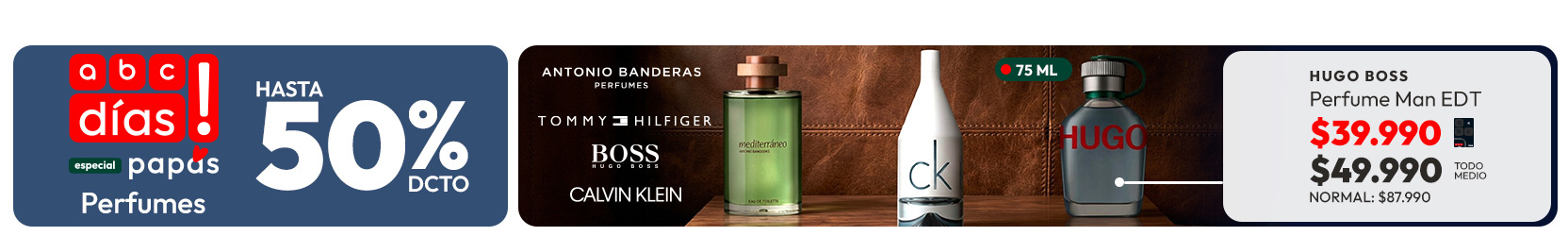 Perfumes para papá