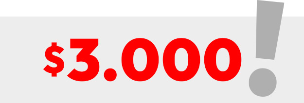 Liqui a $3.000