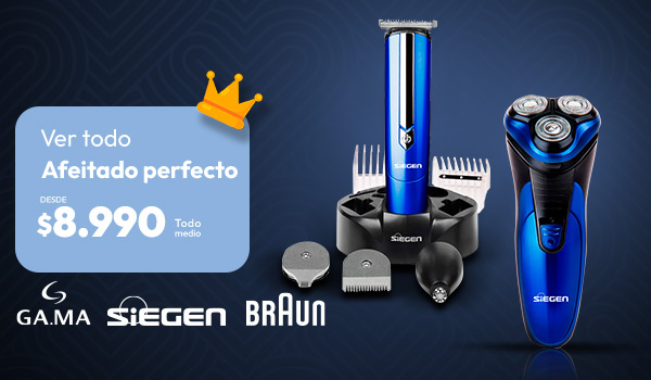 Afeitado perfecto desde $8.990