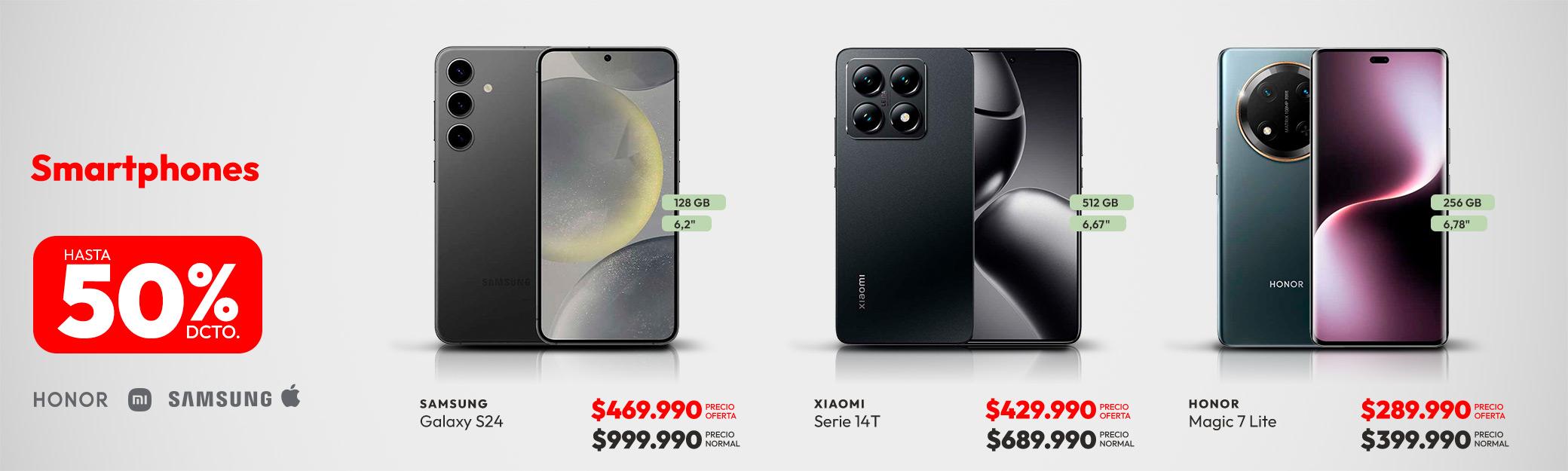 telefonía Hasta 50% de dcto