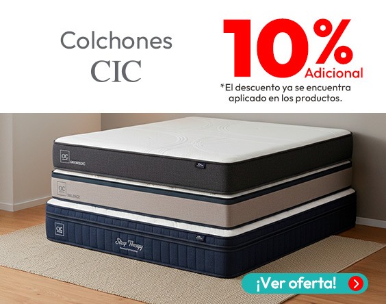 Colchones CIC 10% adicional