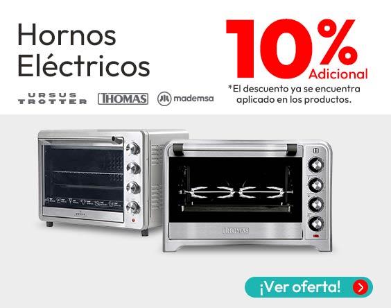 10% adicional horno