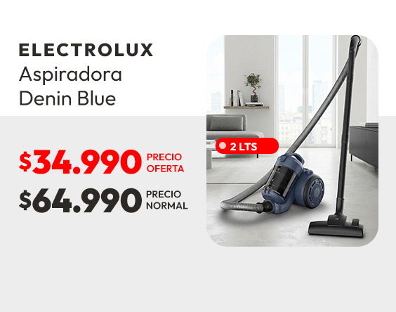 Aspiradora Electrolux ABS05 2lt Denin Blue