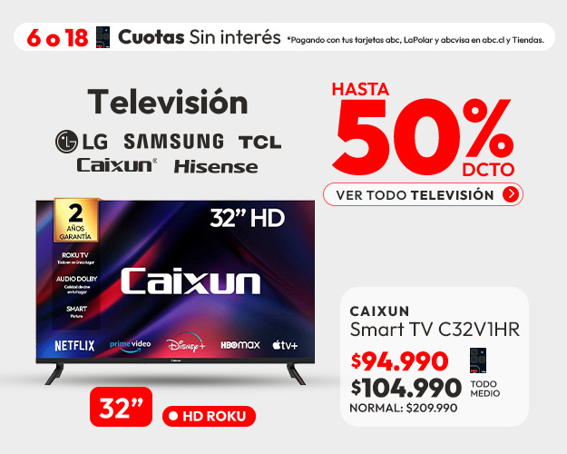 Televisores
