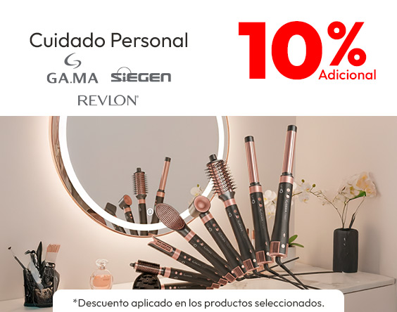 10% extra en Cuidado Personal