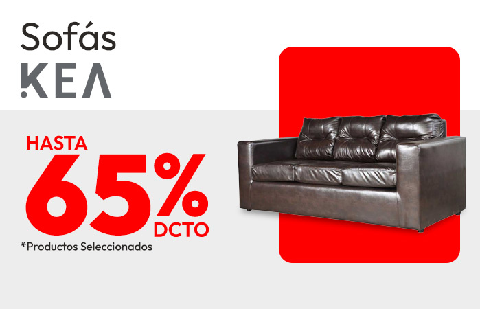 Sofás KEA hasta 65% de dcto