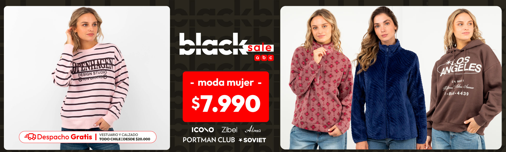 Moda mujer desde $7.990