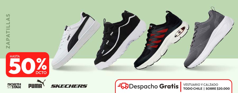 zapatillas hasta 50% dcto