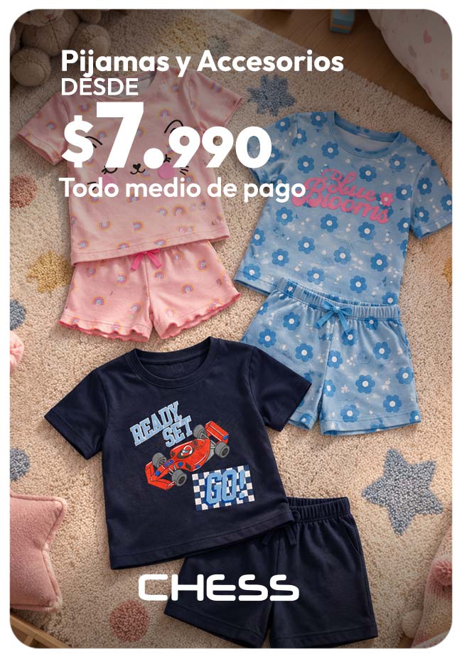 Pijamas y Accesorios desde $6.990