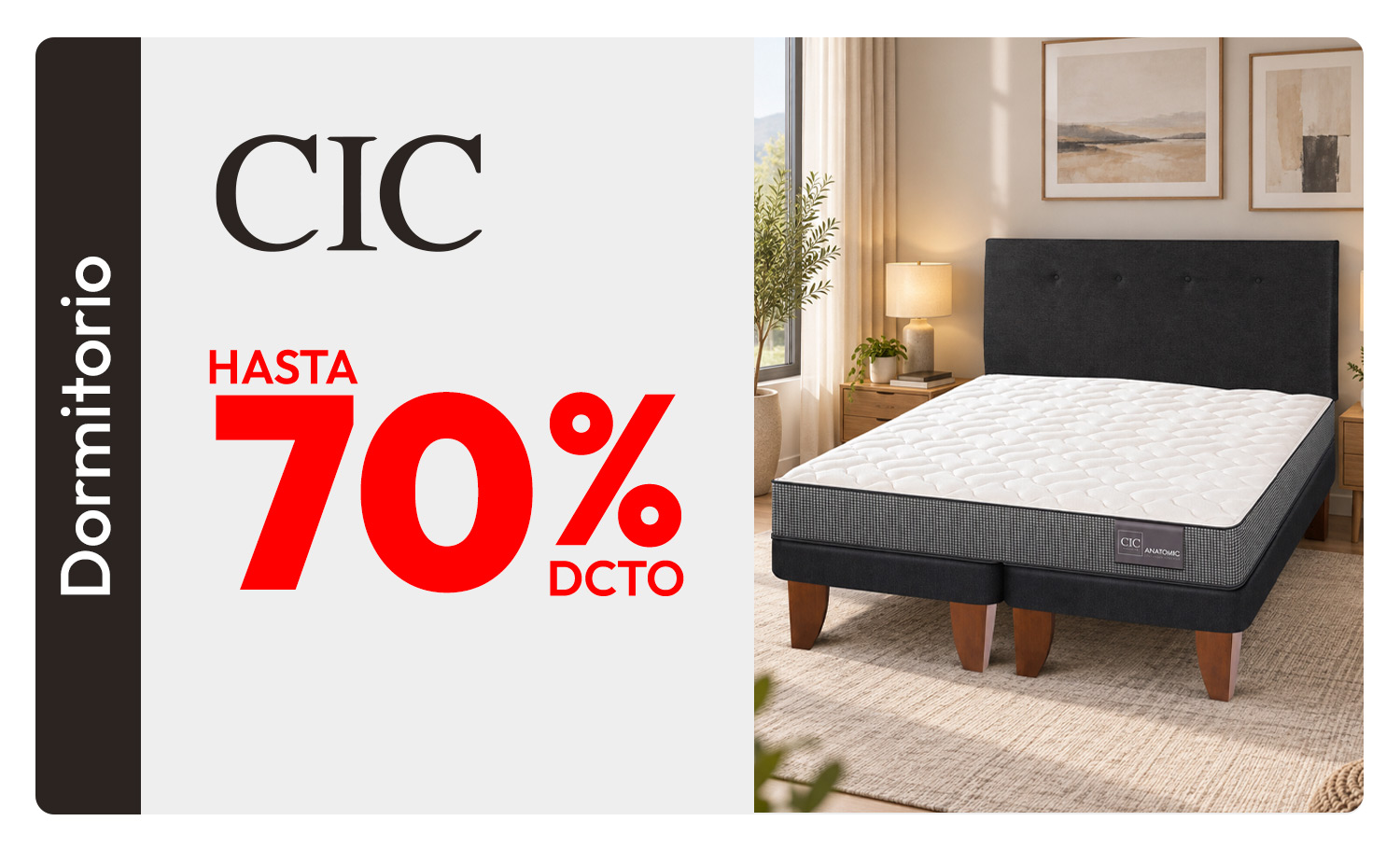 CIC hasta 70% de dcto