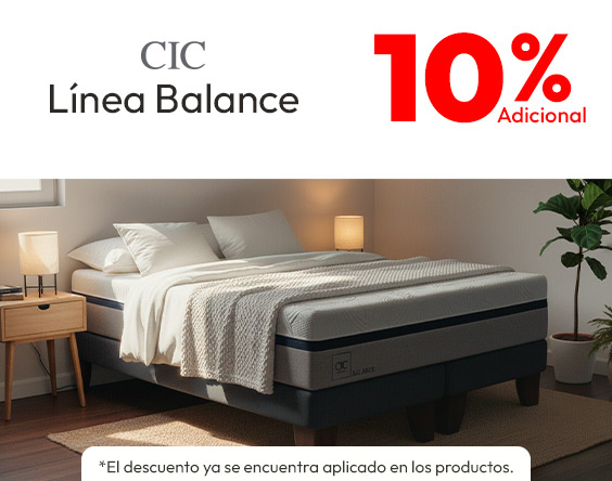 CIC balance 10% adicional