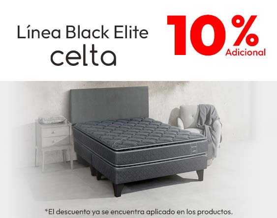Celta Línea Black Elite 10% dcto TMP