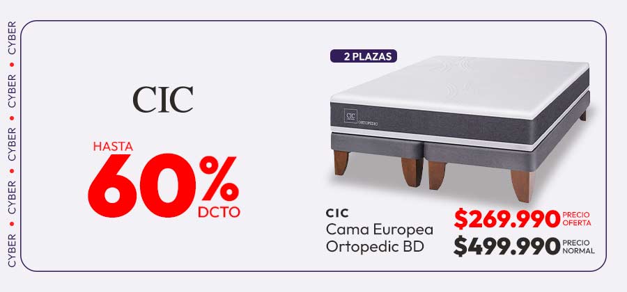 CIC hasta 60% dcto