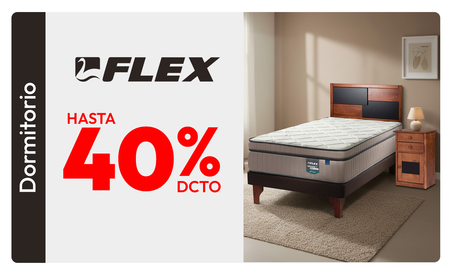 FLEX hasta 40% de dcto