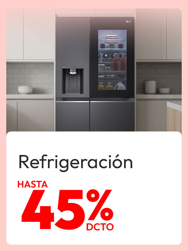 Refrigeración hasta 45% de dcto 