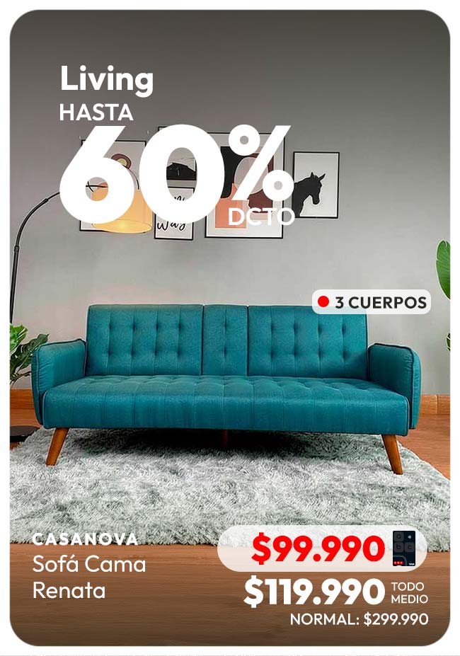 Comedores hasta 60% de dcto