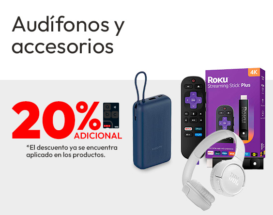 Audifonos y Accesorios